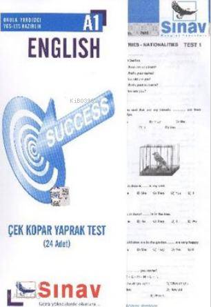 9. Sınıf A1 İngilizce Çek Kopar Yaprak Test (24 Adet); English Success