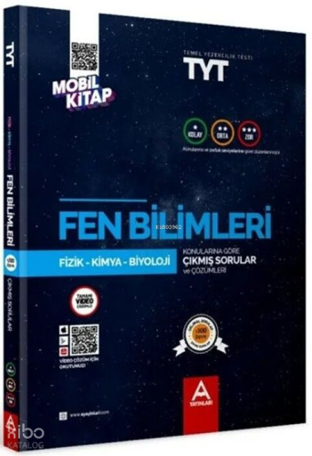 A Yayınları TYT Fen Bilimleri Konularına ve Zorluk Derecelerine Göre Ç