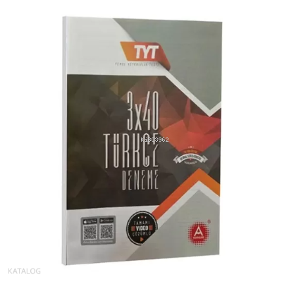 A Yayınları Tyt Türkçe 3X40 Den.-2021