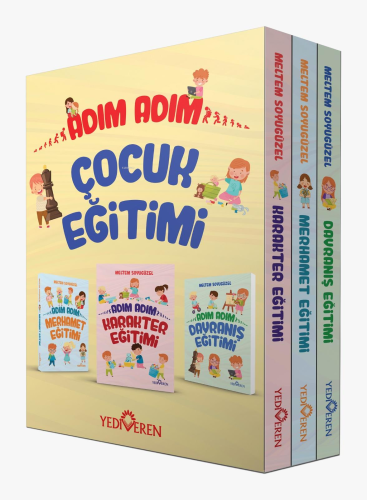 Adım Adım Çocuk Eğitimi Kutulu Set