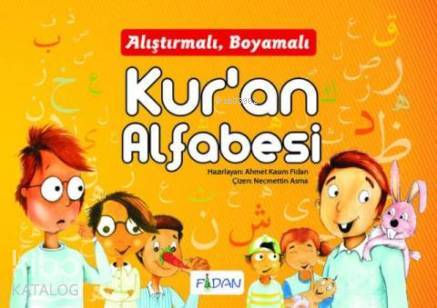Alıştırmalı Kuran Alfabesi Boyama Ahmet Kasım Fidan
