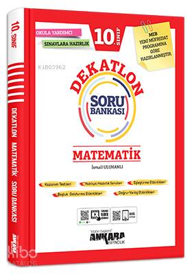 Ankara Yayıncılık 10.Sınıf Matematik Dekatlon Soru Bankası