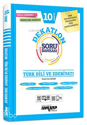 Ankara Yayıncılık 10.Sınıf Türk Dili ve Edebiyatı Dekatlon Soru Bankası