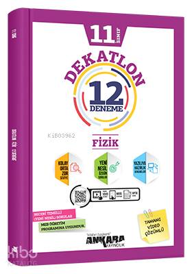 Ankara Yayıncılık 11.Sınıf Dekatlon Fizik 12 Deneme Özkan Öztürk