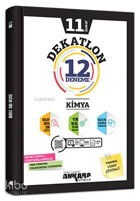 Ankara Yayıncılık 11. Sınıf Kimya Dekatlon 12 Denemeleri