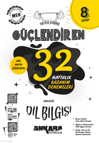 Ankara Yayınları 8.Sınıf Güçlendiren Dil Bilgisi