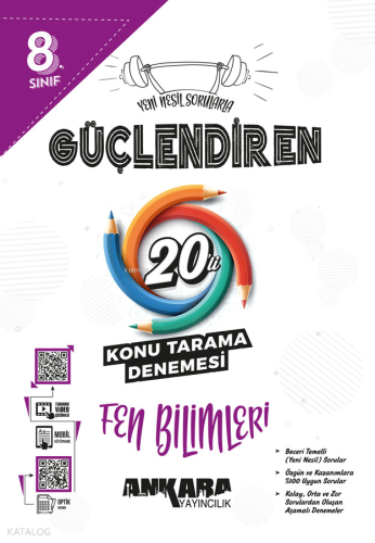 Ankara Yayınları 8.Sınıf Güçlendiren  Fen Bilimleri