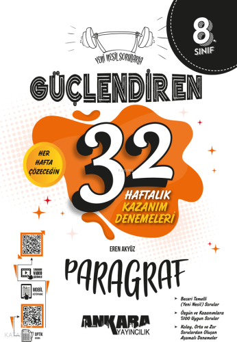 Ankara Yayınları 8.Sınıf Güçlendiren Paragraf