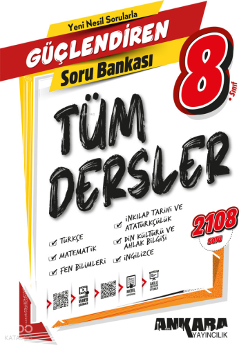 Ankara Yayınları 8.Sınıf Güçlendiren Tüm Dersler