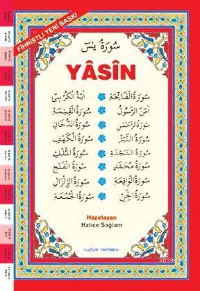 Arapça Fihristli Yasin-i Şerif (Kod:025) - Orta Boy; Bilgisayar Hatlı