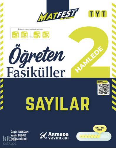 Armada Yayınları TYT Sayılar Matfest Öğreten Fasiküller Özgür Tazecan