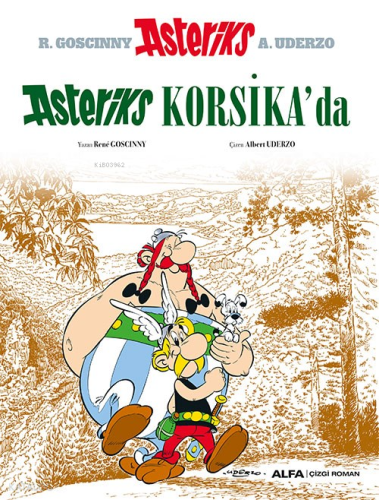 Asteriks 20 - Korsika'da Renê Goscınny
