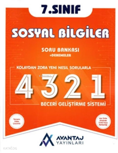 Avantaj Yayınları 7.Sınıf Sosyal Bilgiler Soru Bankası