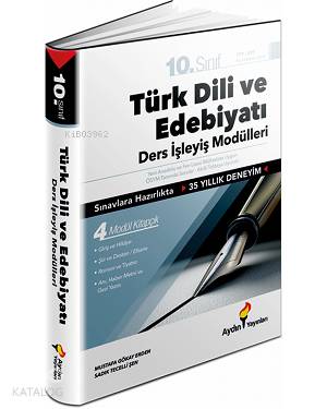 Aydın 10.Sınıf Türk Dili ve Edebiyatı Ders İşleyiş Modülleri Kolektif