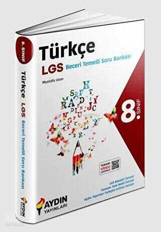 Aydın Yayınları 8. Sınıf Türkçe Beceri Temelli Soru Bankası Mustafa Uz