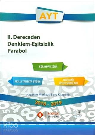AYT 2. Dereceden Denklem Eşitsizlik Parabol