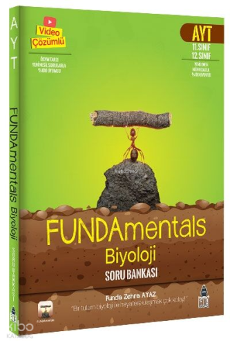 AYT Fundamental Yayınları Biyoloji Soru Bankası