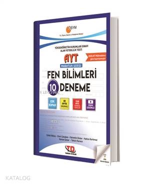 AYT Maraton Serisi Fen Bilimleri 10 Deneme