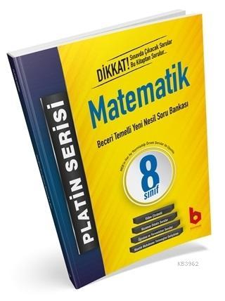 Basamak Yayınları 8. Sınıf LGS Matematik Platin Soru Bankası Basamak K