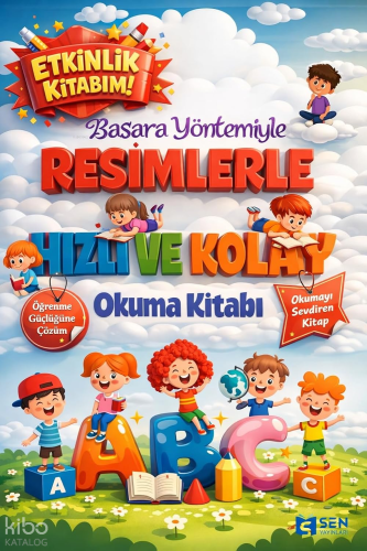 Basara Yöntemiyle Resimlerle Hızlı ve Kolay Okuma Etkinlik Kitabı Hali