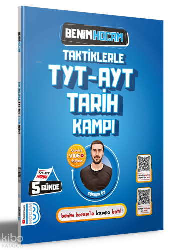 Benim Hocam Yayınları 2024 Taktiklerle TYT-AYT Tarih Kampı