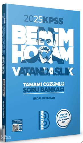 Benim Hocam Yayınları 2025 KPSS Vatandaşlık Tamamı Çözümlü Soru Bankası