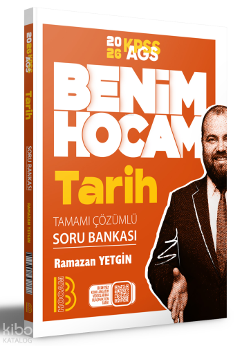 Benim Hocam Yayınları 2026 KPSS AGS Tarih Tamamı Çözümlü Soru Bankası 