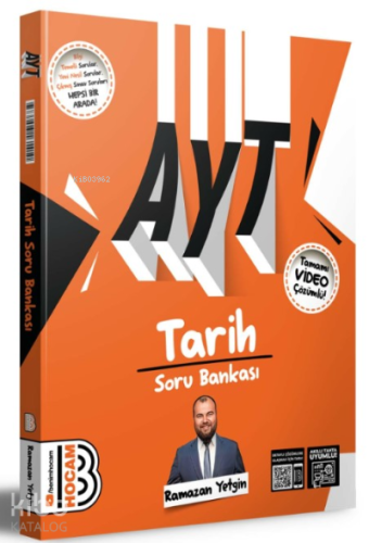Benim Hocam Yayınları AYT Tarih Tamamı Video Çözümlü Soru Bankası Rama