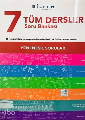Bilfen Yayınları 7. Sınıf Tüm Dersler Yeni Nesil Soru Bankası Bilfen K