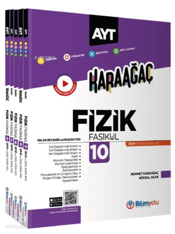 Bilimyolu 5'li AYT Fizik Fasikül Seti