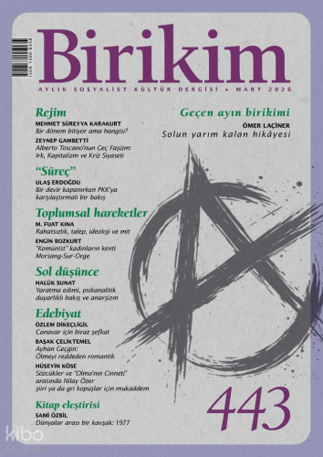 Birikim Dergisi Sayı: 443 (Mart 2026) Kolektif