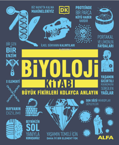 Biyoloji Kitabı ;büyük Fikirleri Kolayca Anlayın