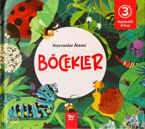 Böcekler Hayvanlar Alemi - Hareketli 3D Kitap Kolektif