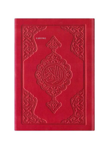 Büyük Cep Boy Termo Deri Kuran-ı Kerim (Kırmızı, Mühürlü) Kolektif