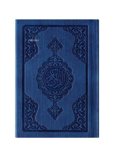 Büyük Cep Boy Termo Deri Kuran-ı Kerim (Lacivert, Mühürlü) Kolektif