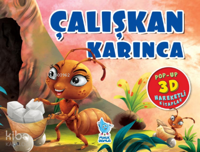Çalışkan Karınca (Pop-Up 3D Hareketli Kitap)