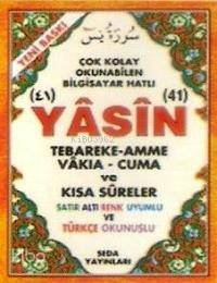 Cami Boy Satıratlı Renk Uyumlu Türkçe Okunuşlu| Yasin-i Şerif; (kod 124)