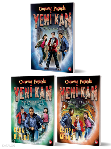 Canavar Peşinde Yeni Kan Serisi Seti - (3 Kitap)