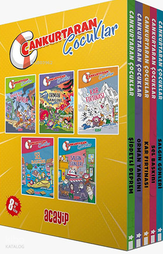 Cankurtaran Çocuklar (Kutulu 5 Kitap) Gülhan Alışık