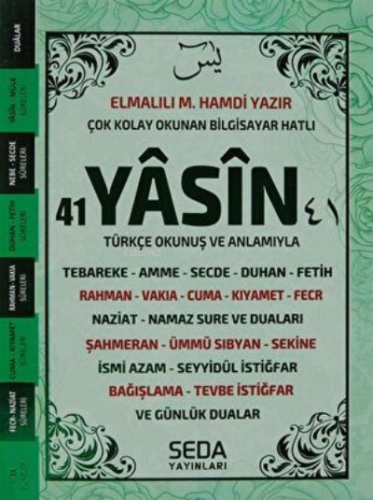 Çanta 224 Sayfa Yeşil Yasin Elmalılı Muhammed Hamdi Yazır