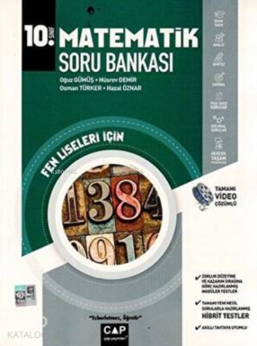 Çap 10. Sınıf Fen Lisesi Matematik Soru Bankası Kolektif