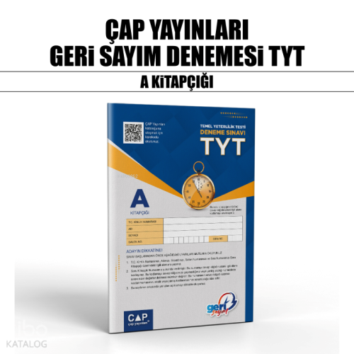 Çap Yayınları Geri Sayım TYT Deneme Klb 3-A - 26 Kolektif