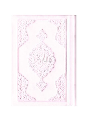 Cep Boy Termo Deri Kuran-ı Kerim (Toz Pembe, Mühürlü)