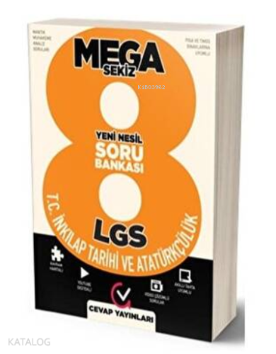 Cevap Mega 8 Lgs Soru Bankası İnkılap