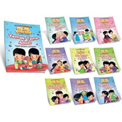 Cici Çocuklar Davranış Eğitim Seti (10 Kitap Takım) Nezihe Ak İnci