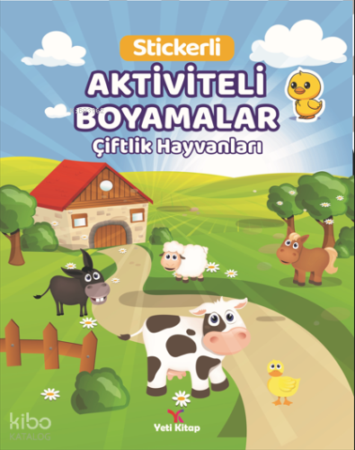 Çiflik Hayvanları Aktiviteli Boyamalar