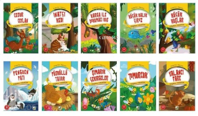 Çiğdem Masallar - 10 Kitap Takım Necati Akbaba