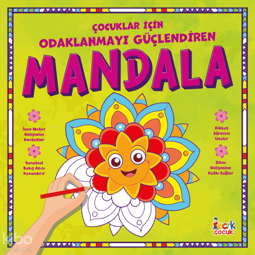 Çocuklar İçin Odaklanmayı Güçlendiren Mandala Kolektif