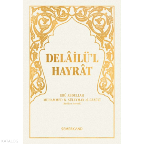 Delailül Hayrat Fihristli Cep Boy Beyaz