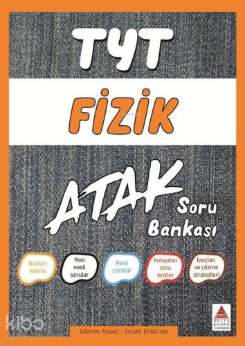 Delta Kültür Yayınları TYT Fizik Atak Soru Bankası Delta Kültür 